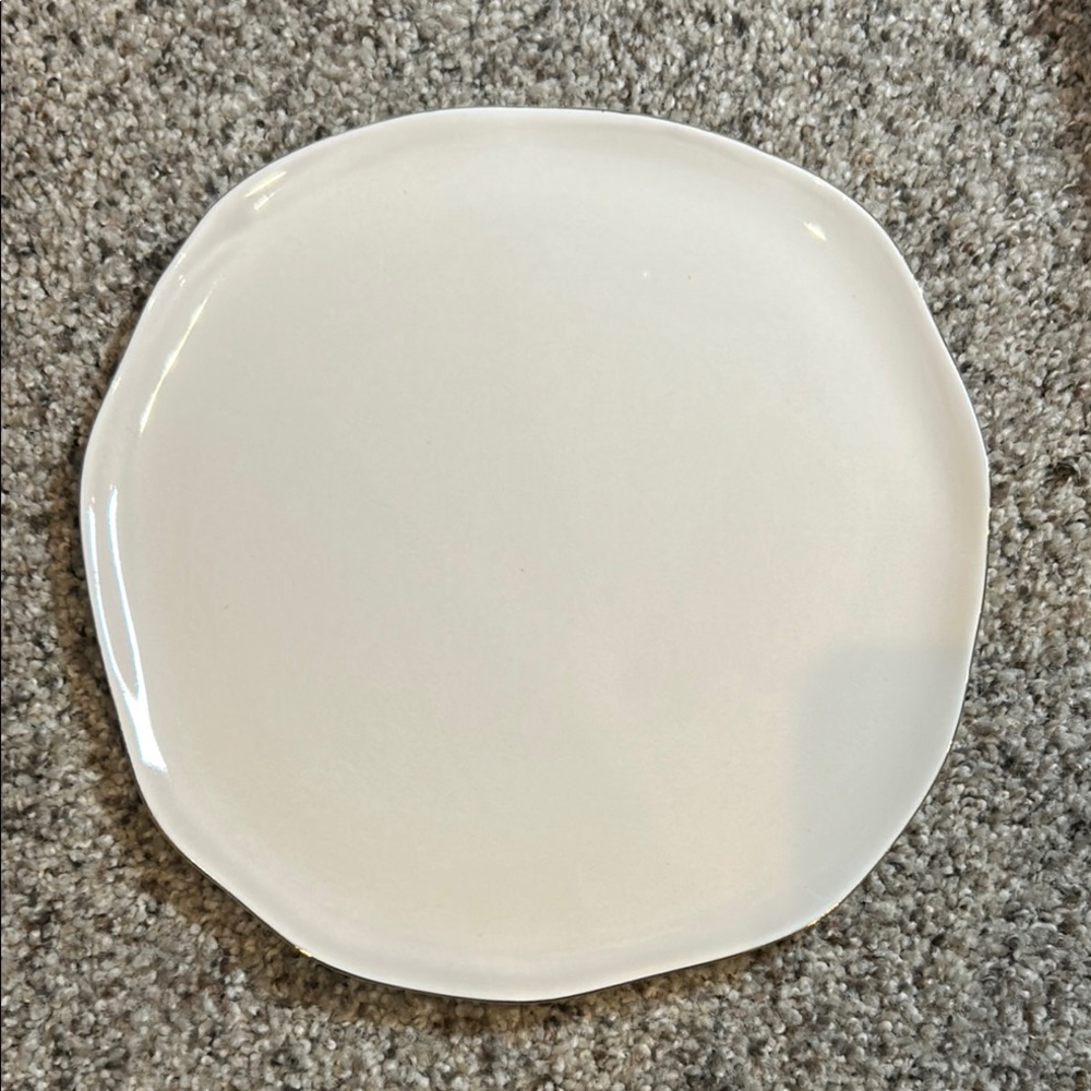Santa Barbara Elegant Light Grey Trinket Tray Platr NEW